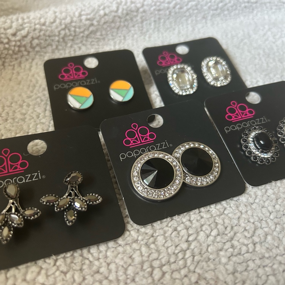 Paparazzi Stud Earring Bundle ✨